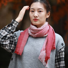 All-matching Art-style Striped Scarf For Women