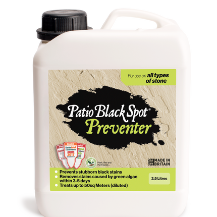 Patio Black Spot Preventer For All Stone Types