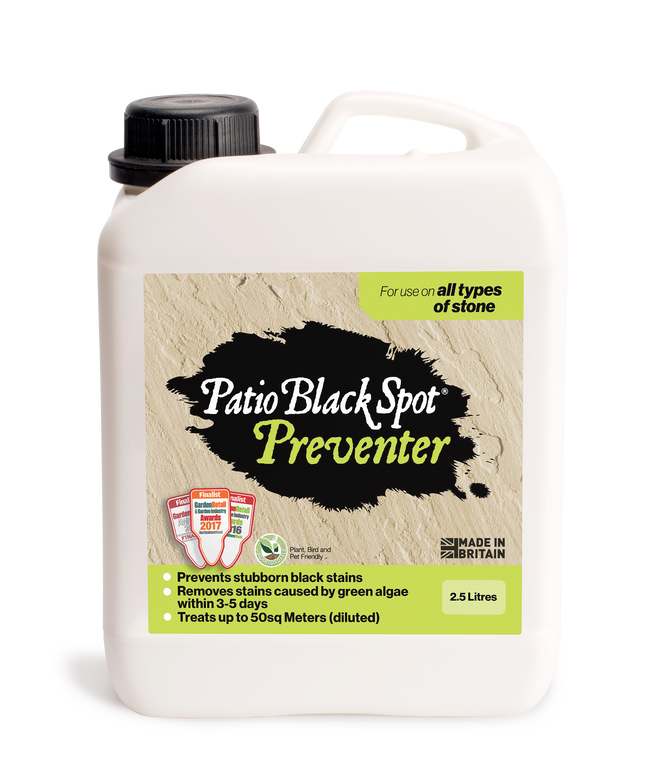 Patio Black Spot Preventer For All Stone Types