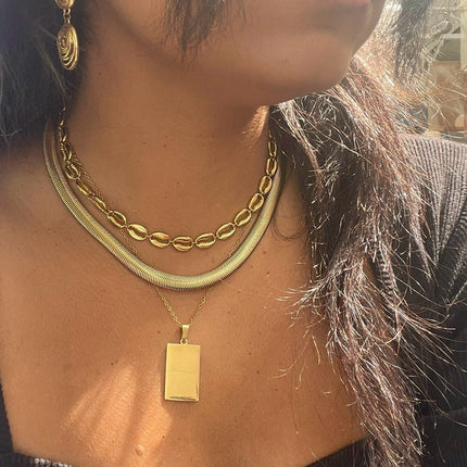 ‘I AM’ Protection&Manifestation Necklace - Gold/Silver - Double Sided