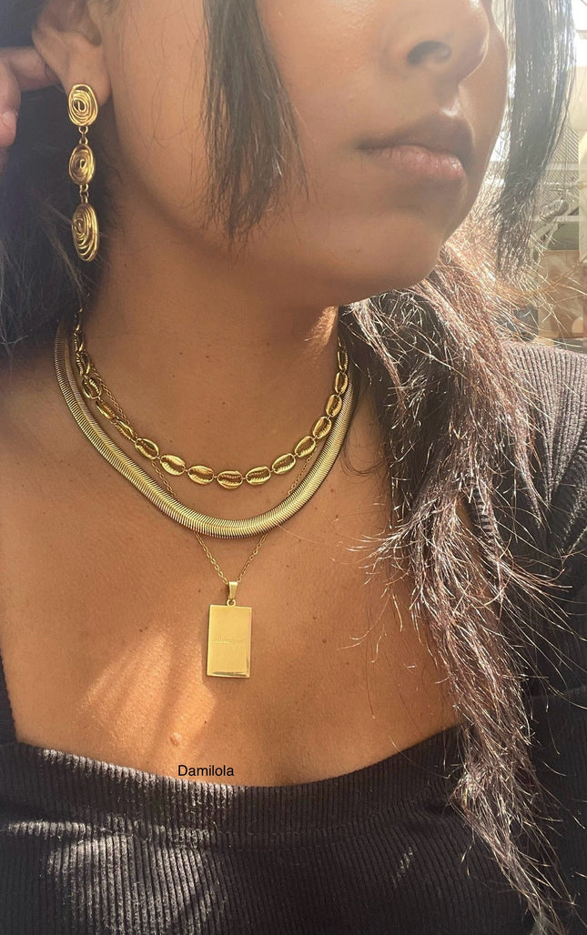 ‘I AM’ Protection&Manifestation Necklace - Gold/Silver - Double Sided