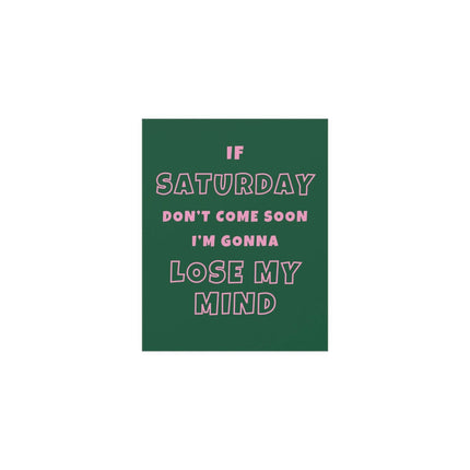 Sam Fender - Saturday (Green + Pink)