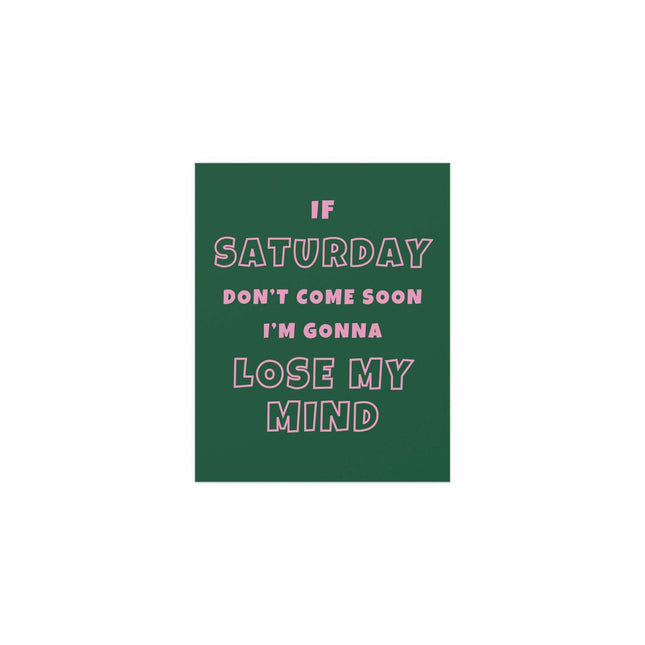 Sam Fender - Saturday (Green + Pink)