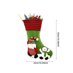 Decorations Christmas Sock Candy Bag Pendant