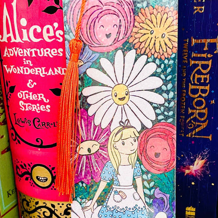 Alice in Wonderland Holographic Bookmark