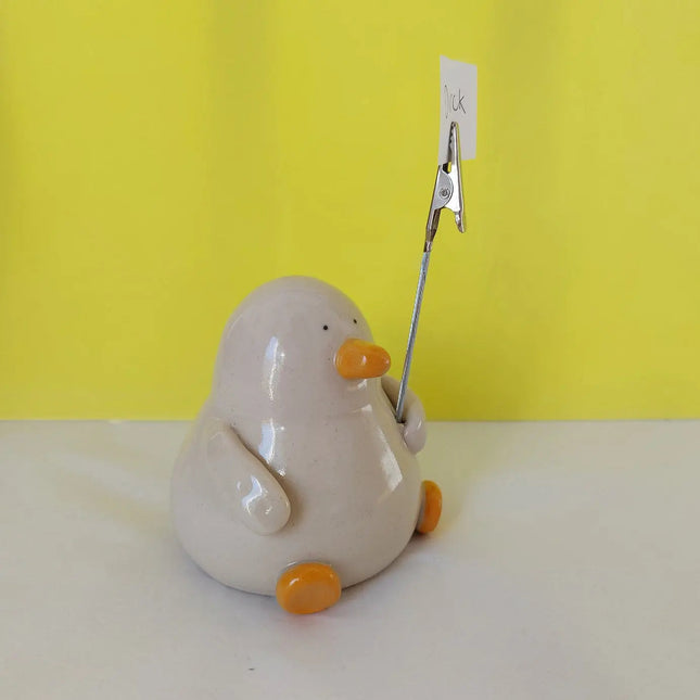 Jemima with the Reminder - Helpful Note Holder Duck