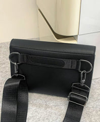 Minimalist Black Crossbody Bag – DEEL & GEER | Sleek Everyday Shoulder Bag