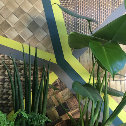 Wicker Geometric Mural Wallpaper