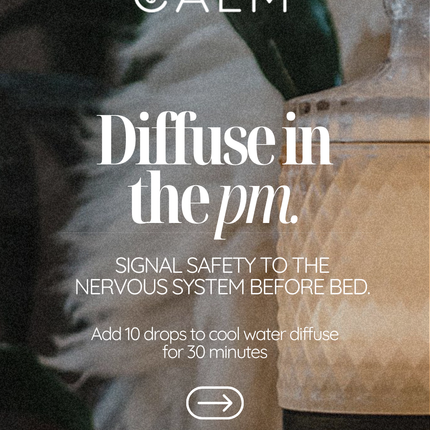 Aroma Diffuser with Blended Oil Steps - Stress relief, Energy Boost, Sleep & Hormone Balance
