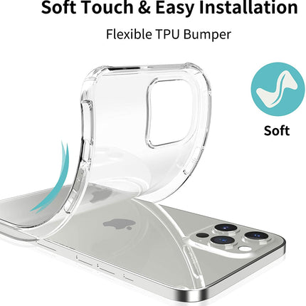 TPU Gel Clear Case - For iPhone 12 / 12 Pro