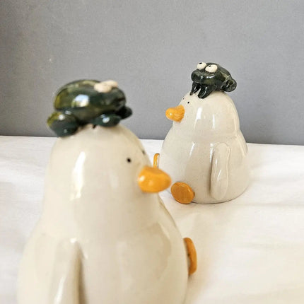 Rhydian with the Amphibian - Frog Duck