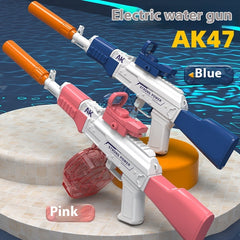 AK47 Electric Water Guns Fully Automatic Shooting Game Beach Entertainment Outdoor Beach Pool Gun Toys For Children Gift