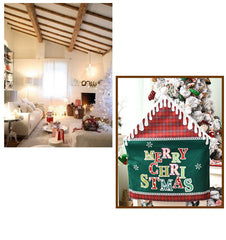 Christmas Decoration English Alphabet Chair Cover