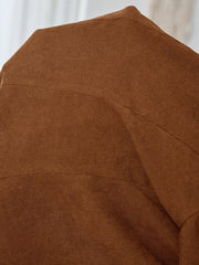 Lapel Long Sleeve Single-breasted Leisure Suit Coat