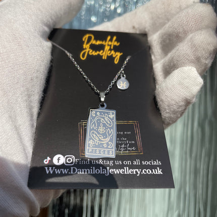 Zodiac Star Signs Necklace - Gold/Silver