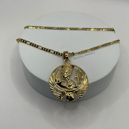 The ‘Wings Of Life’ Nefertiti Necklace