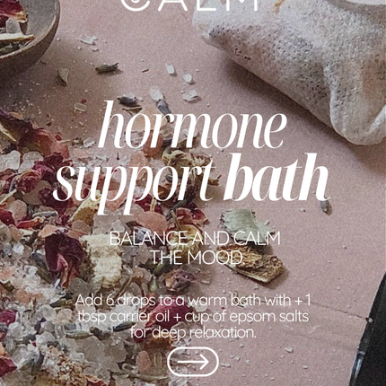 Rest Calm – Sleep & Hormone Balance Blend with Lavender, Geranium & Frankincense