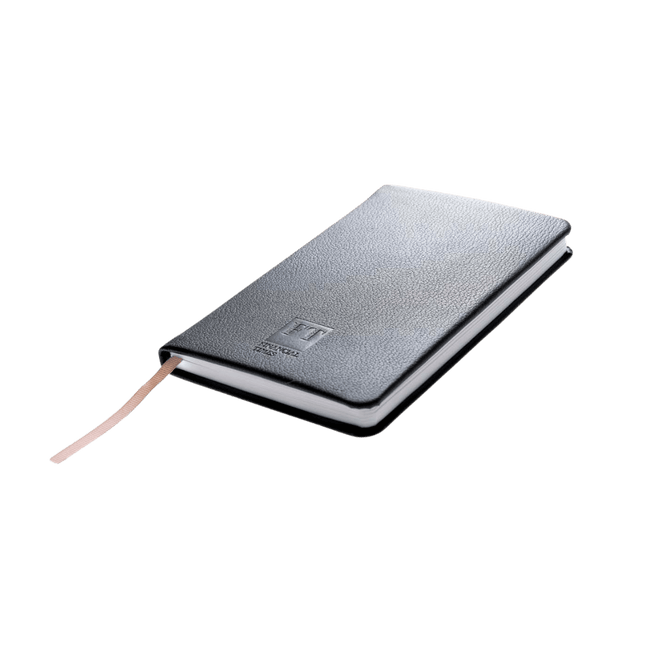 Financial Times Leather Notebook