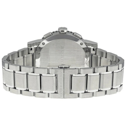 Burberry BU9380 The City Men's Silver & Black Dial Watch