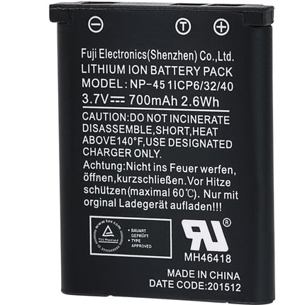 PRAKTICA NP-45 Rechargeable Battery Pack for WP240 Z250 Z212 & Fuji Cameras