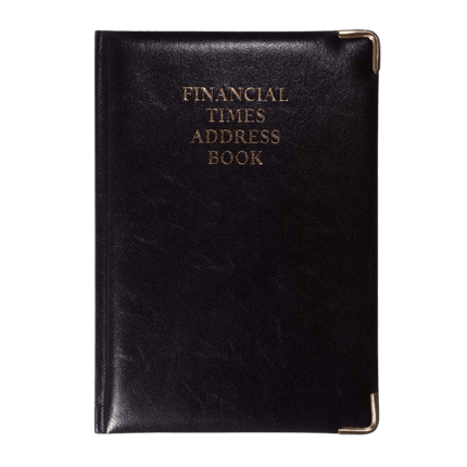Financial Times Desk Address Book