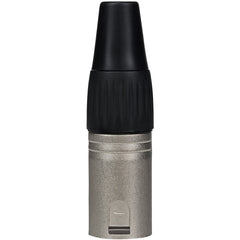 Maplin XLR Male Connector with 3 Copper Contacts Zinc Diecast Shell