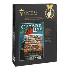 Vintage Poster - Life Aboard Cunard