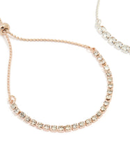 Mixed Metal Classic Cup Chain Tennis Bracelet Pack