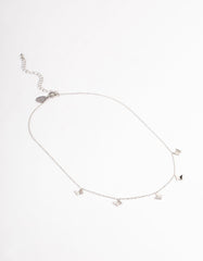 Waterproof Stainless Steel Butterfly Charm Necklace