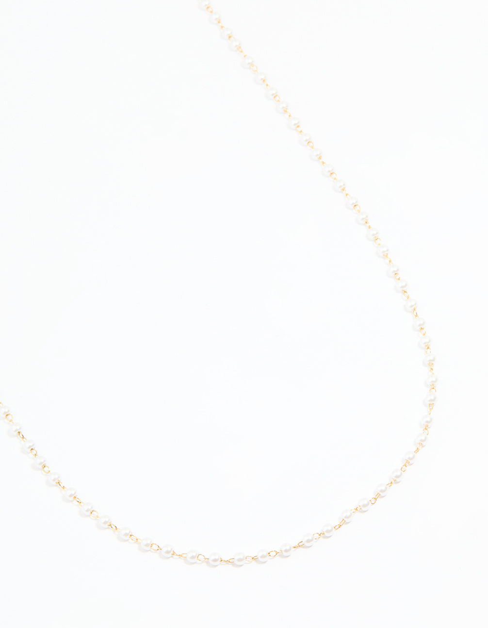 Waterproof Gold Plated Stainless Steel Pearl Waist Chain