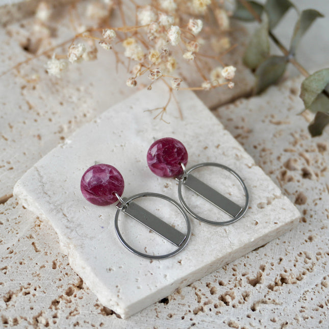 Quartz Stud Drop Mini