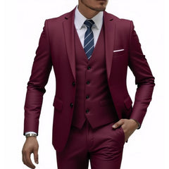 European And American Men's New Business Casual Suit Set