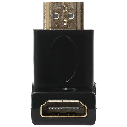Maplin Adjustable Angle HDMI Male to HDMI Female Adapter - Black
