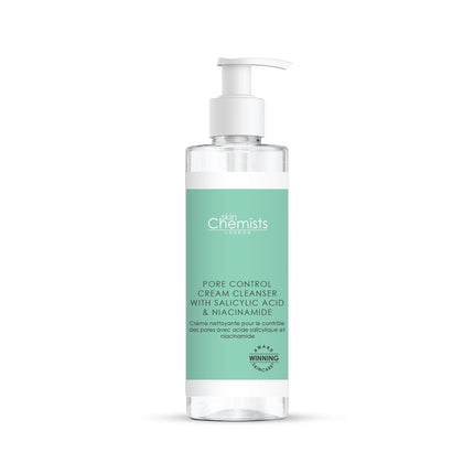 Pore Control Cream Cleanser with Salicylic Acid & Niacinamide 200ml