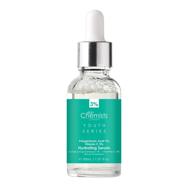 Hydrating Serum Polyglutamic Acid 1%, Vitamin C 3% 30ml