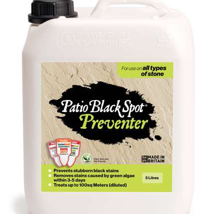 Patio Black Spot Preventer For All Stone Types