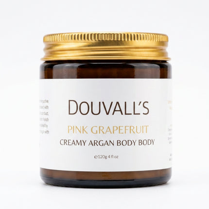 Organic Creamy Argan Body Butter 60ml | Luxurious Hydration in Six Scents