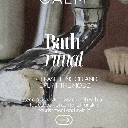 Breathe Calm – Stress Relief & Uplift Blend with Sweet Orange, Lavender & Frankincense
