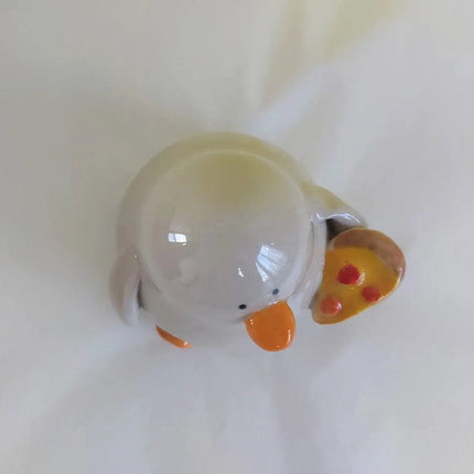 Naomi with the Pepperoni (Pizza Duck)