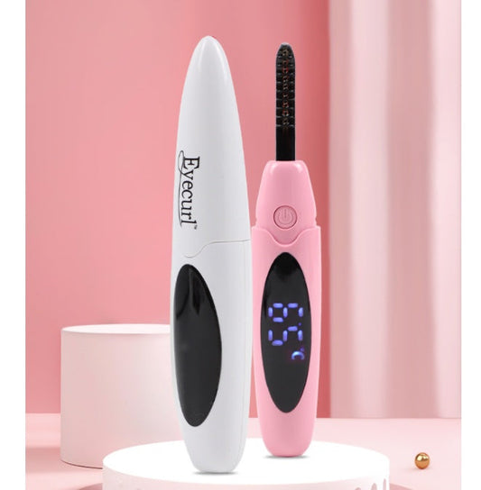 Electric Heated Eyelash Curler USB Charge Makeup Curling Kit Long Lasting Natural Eye Lash Curler Beauty Tools