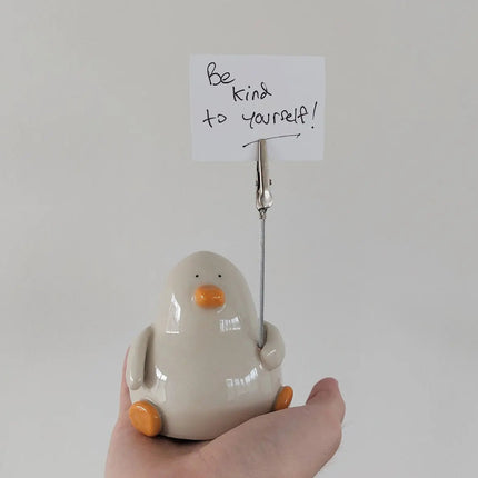 Jemima with the Reminder - Helpful Note Holder Duck