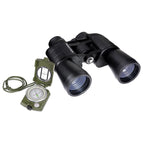 Binoculars + Compass