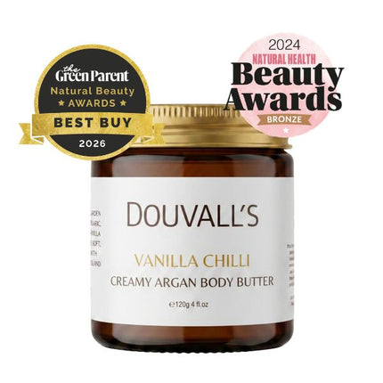 Organic Creamy Argan Body Butter 100ml | Luxurious Hydration in Six Scents