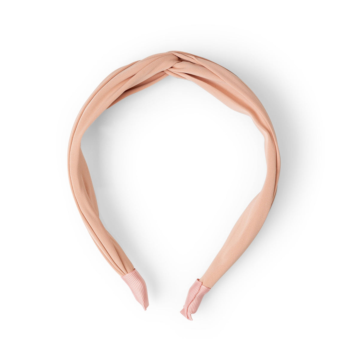 Rawr Satin Knotted Headband - Coral