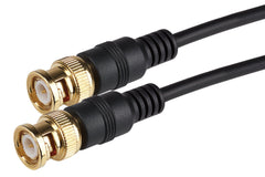 Maplin BNC Male to BNC Male Coaxial Cable - Black, 1.5m