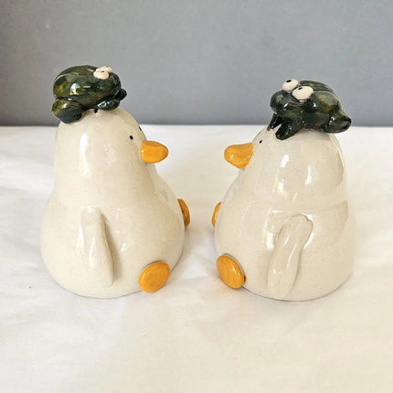 Rhydian with the Amphibian - Frog Duck