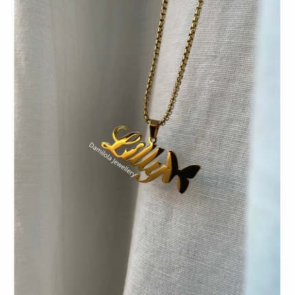 Custom Name ‘Latoya’ Necklace - With/Without Symbol