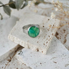 Emerald Green / Silver