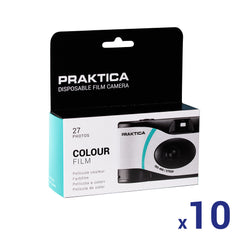 Praktica 35mm Single Use Disposable Film Camera with Flash - Blue