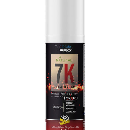 7-Keto DHEA Cream – All-Natural Fat Burner for Weight Loss & Lean Muscle